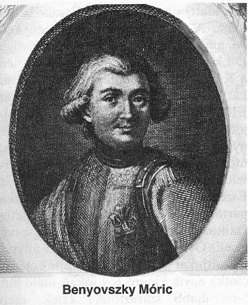 gróf Benyovszky Móric (1741-1786) Madagaszkár magyar 